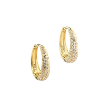 Aqua Dulce - Moon Earstuds in vergoldetem Sterlingsilber
